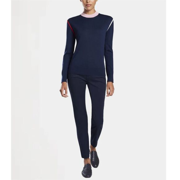 G/Fore Women's G4LS21B45 Size 4 Twilight Straight Leg Pant Tour 5 Pocket Stretch - Picture 1 of 11